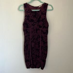Intimately Free "Burnout Babe" velvet dress. Size L